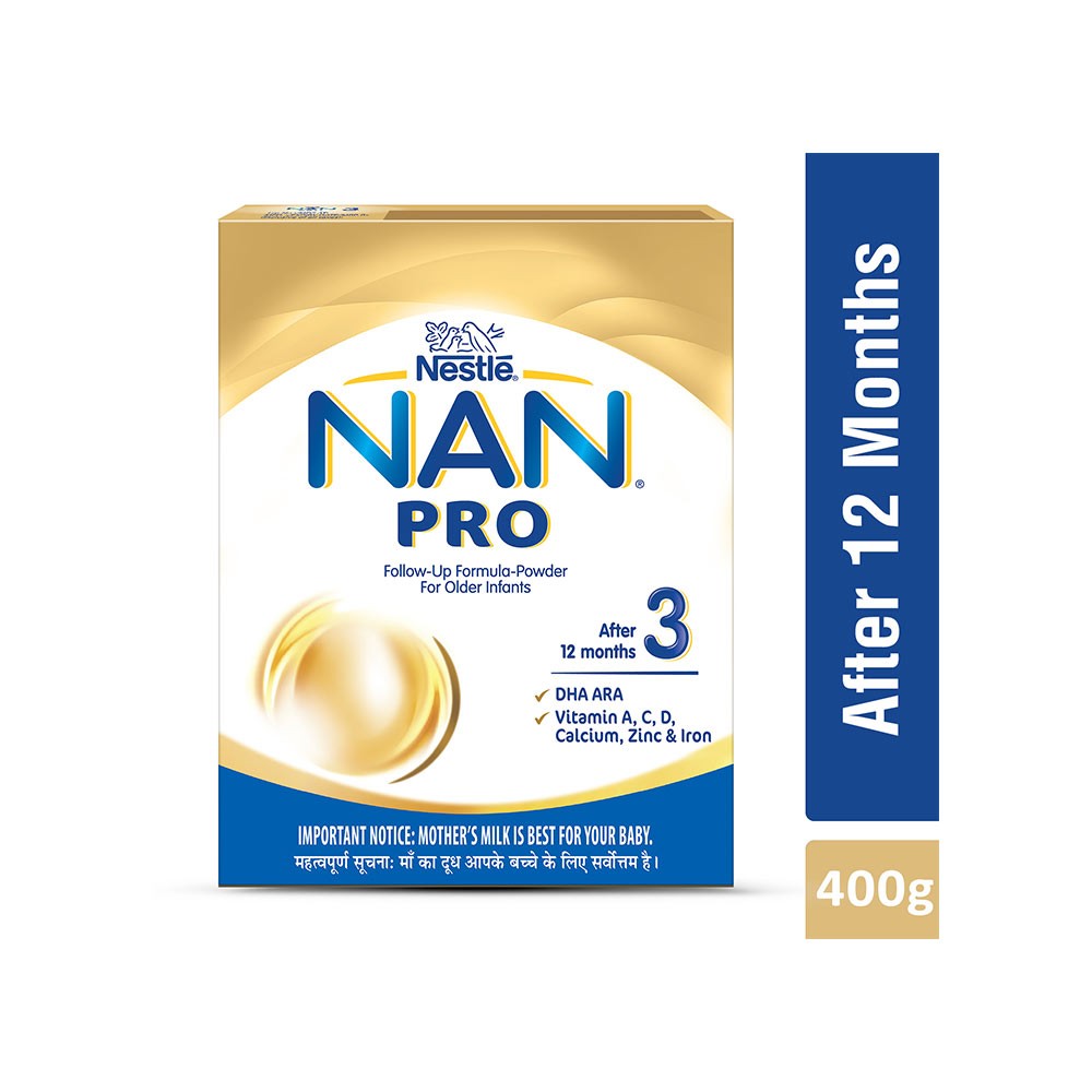 Nestle NAN Pro 3 Follow-Up Powder Infant Formula (After 12 months - Stage 3)