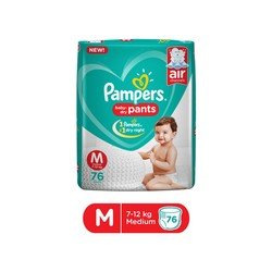 Pampers Diaper (Pants, Medium, 76 Count)