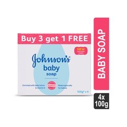 Johnson's Baby Soap - Buy 3 Get 1 Free - Brand Offer