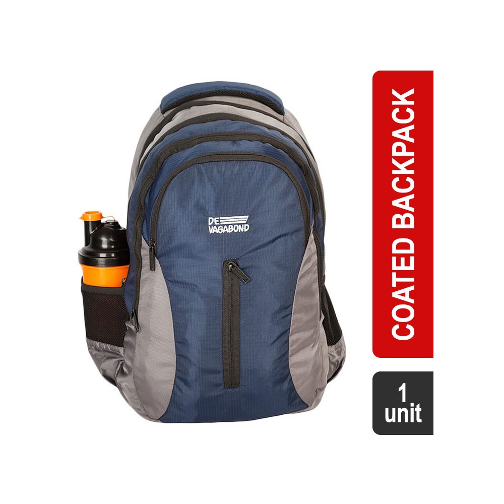 Devagabond Bruno Pro Casual Polyester Pu Coated Super Saver Backpack (33 l, Blue)