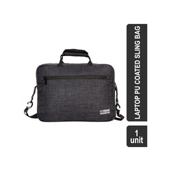 Devagabond Stator Laptop Polyester Pu Coated Sling Bag (10 l, Black)
