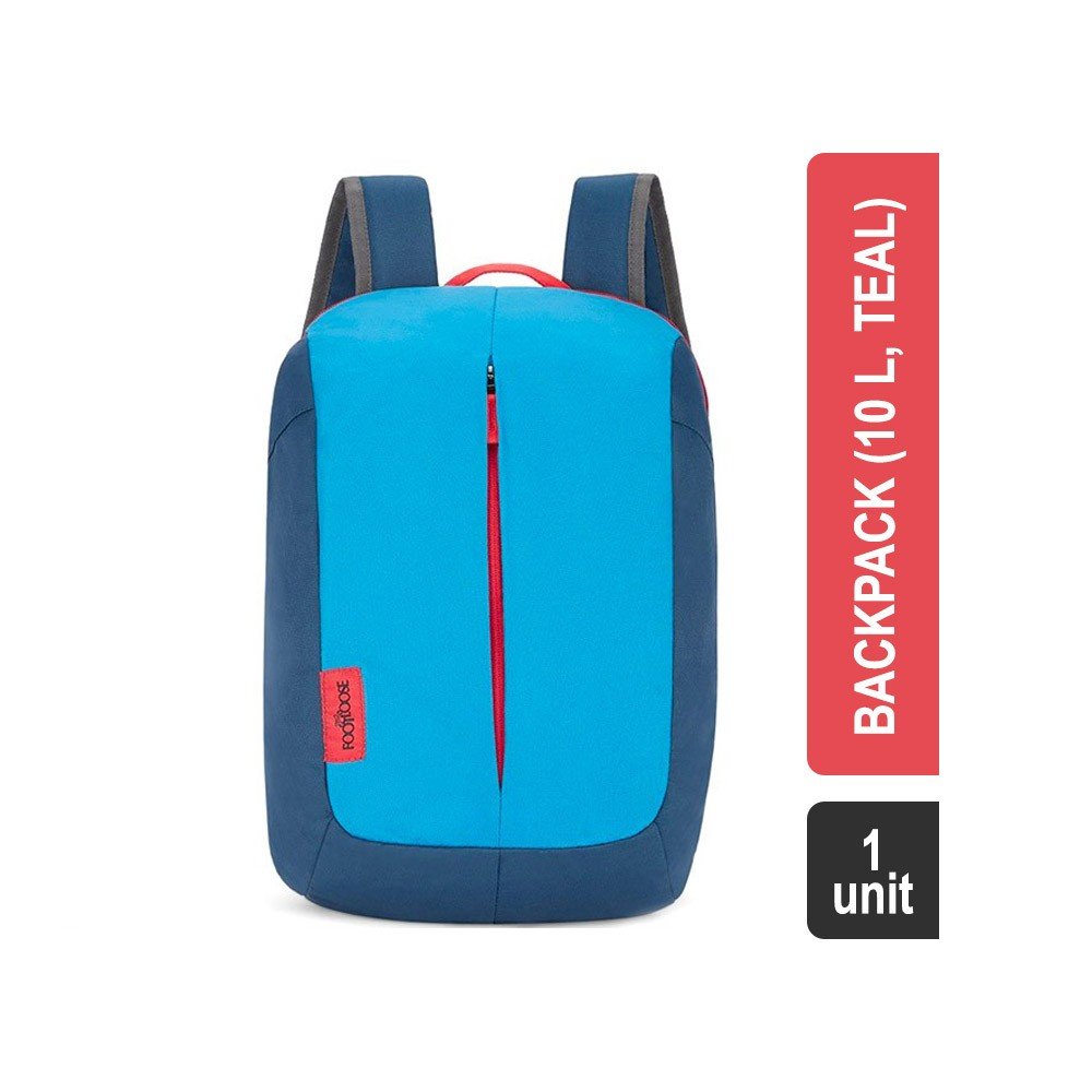 Footloose by Skybags DPOC10LETEL Ocelot Polyester Backpack (10 l, Teal)