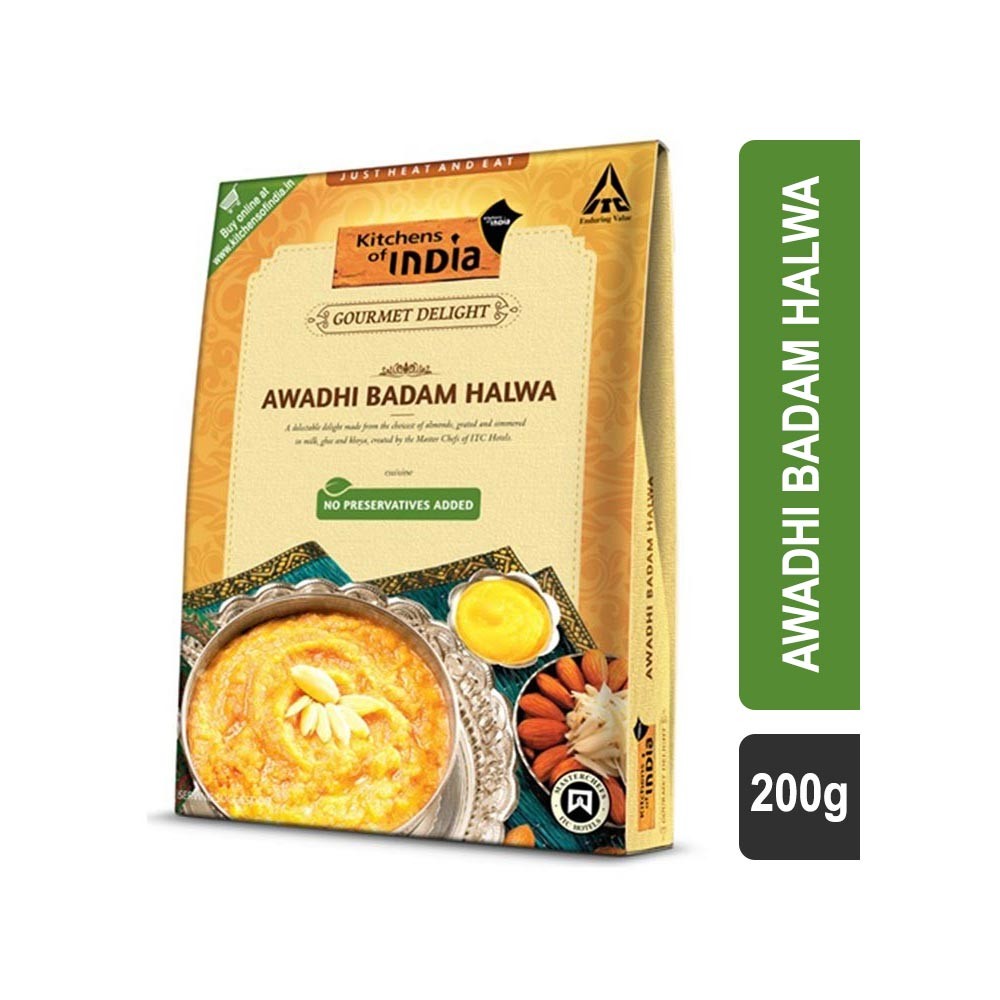 Kitchens of India Awadhi Badam Halwa Dessert Mix