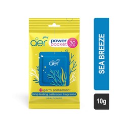 Aer Power Pocket - Long Lasting, Sea Breeze Bathroom Fragrance