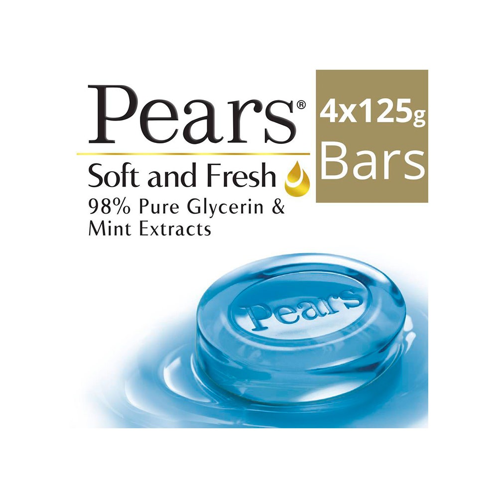 Pears Soft & Fresh Soap - Buy 3 Get 1 Free - Brand Offer