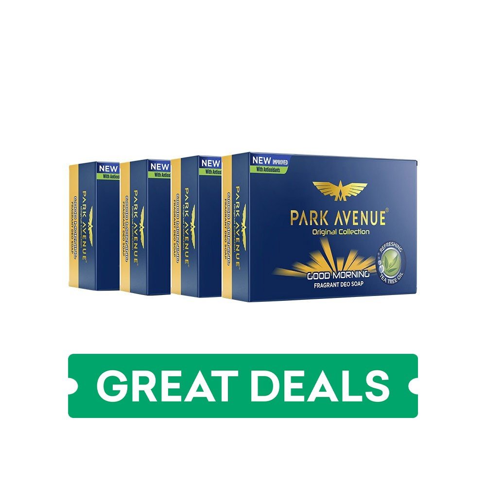 Park Avenue Good Morning Soap - Buy 3 Get 1 Free - Brand Offer