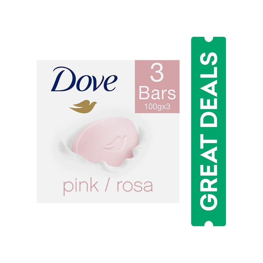 Dove Pink/Rosa Beauty Soap