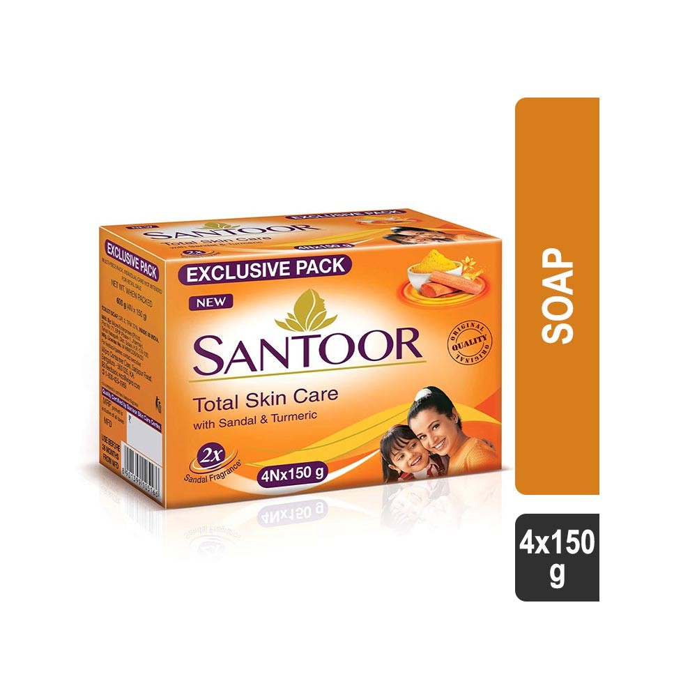 Santoor Sandal & Turmeric Soap