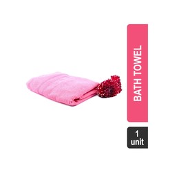 Eurospa Elegance 100% Cotton Bath Towel (Pink)