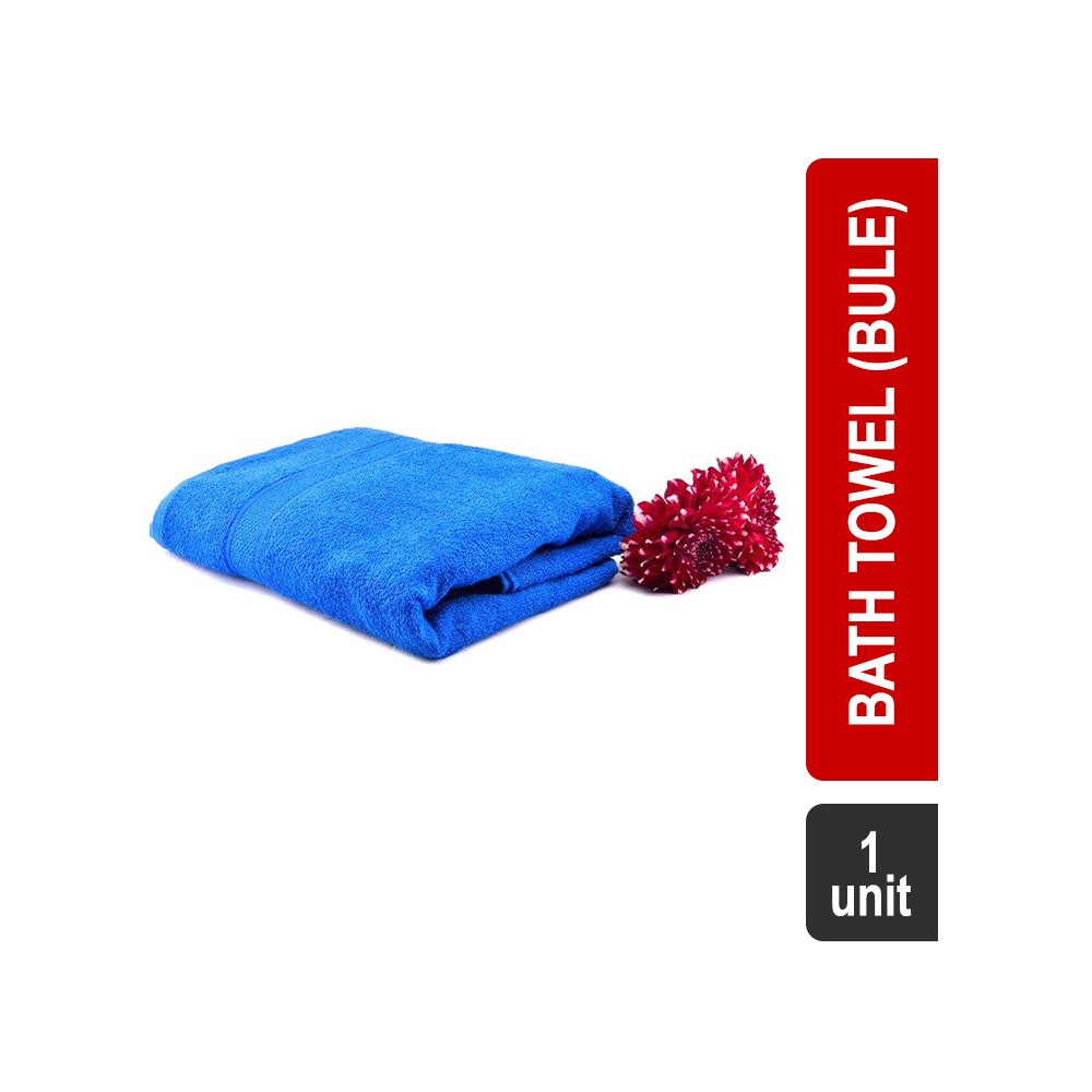 Eurospa Elegance 100% Cotton Bath Towel (Blue)