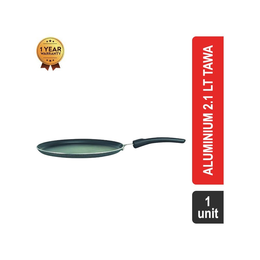 Prestige Omega Select Plus Omni 30711 Non-Stick Aluminium 2.1 lt Tawa (30 cm, Grey)