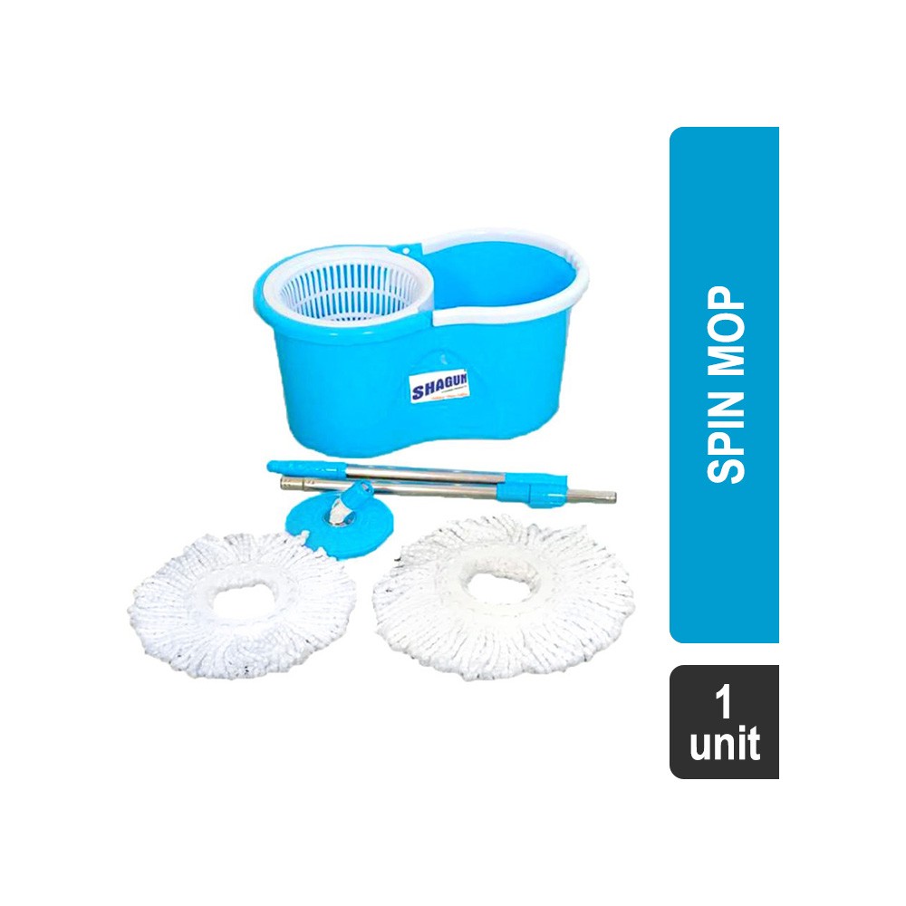 Shagun S-504 Bucket Super Saver Spin Mop (Assorted)