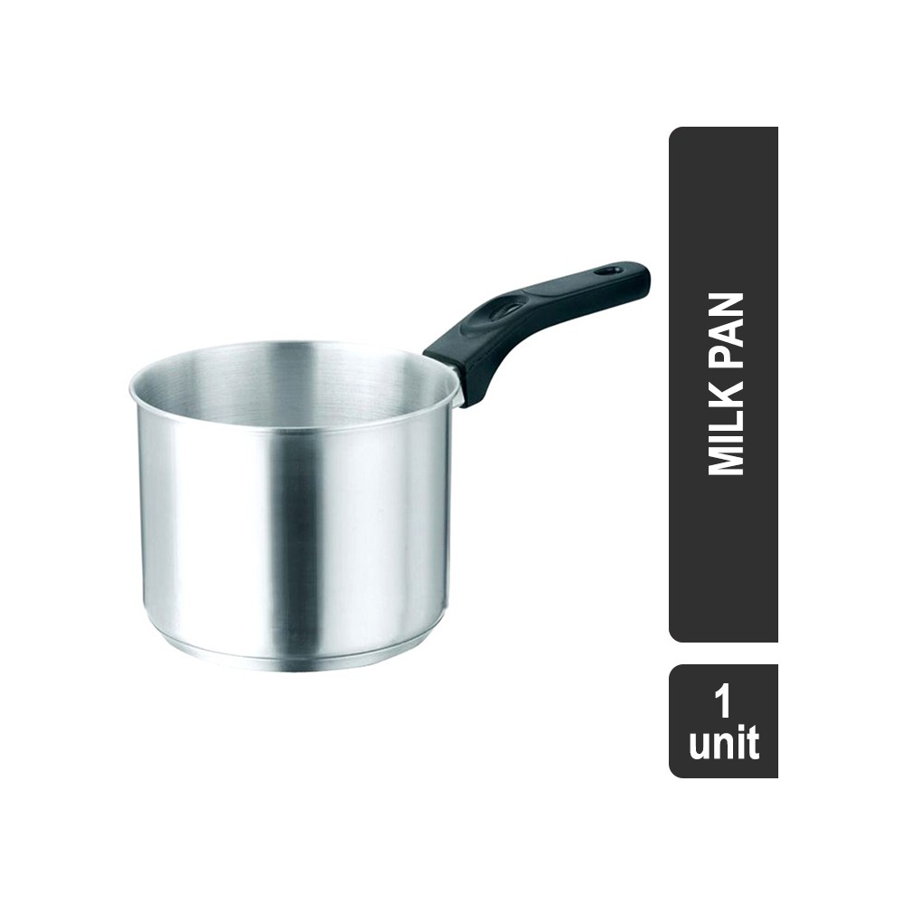 KE Stainless Steel Non-Induction 1.1 lt Milk Pan (14 cm, Silver)