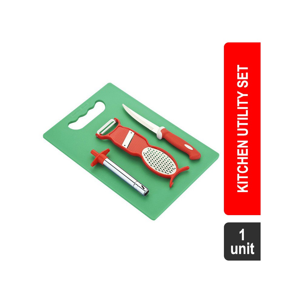 Amiraj Super Saver Kitchen Utility Set (Red & Green)