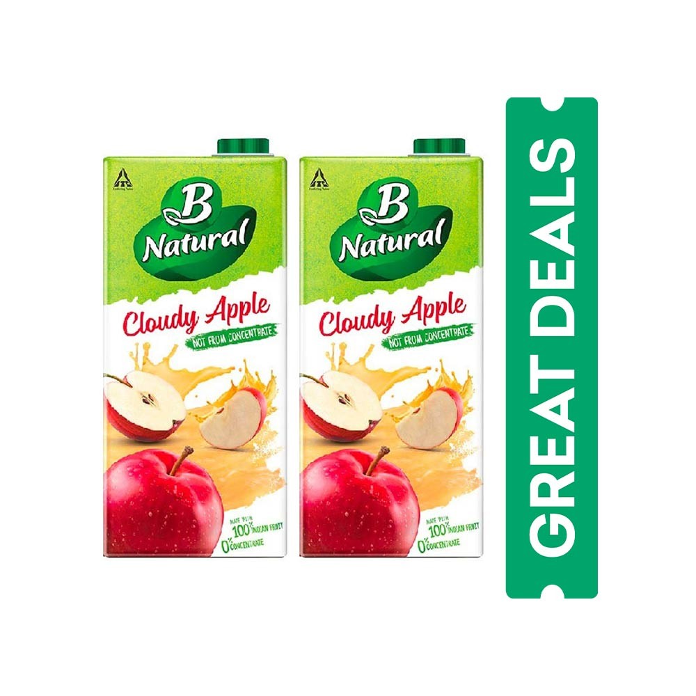 B Natural Apple Juice - Pack of 2