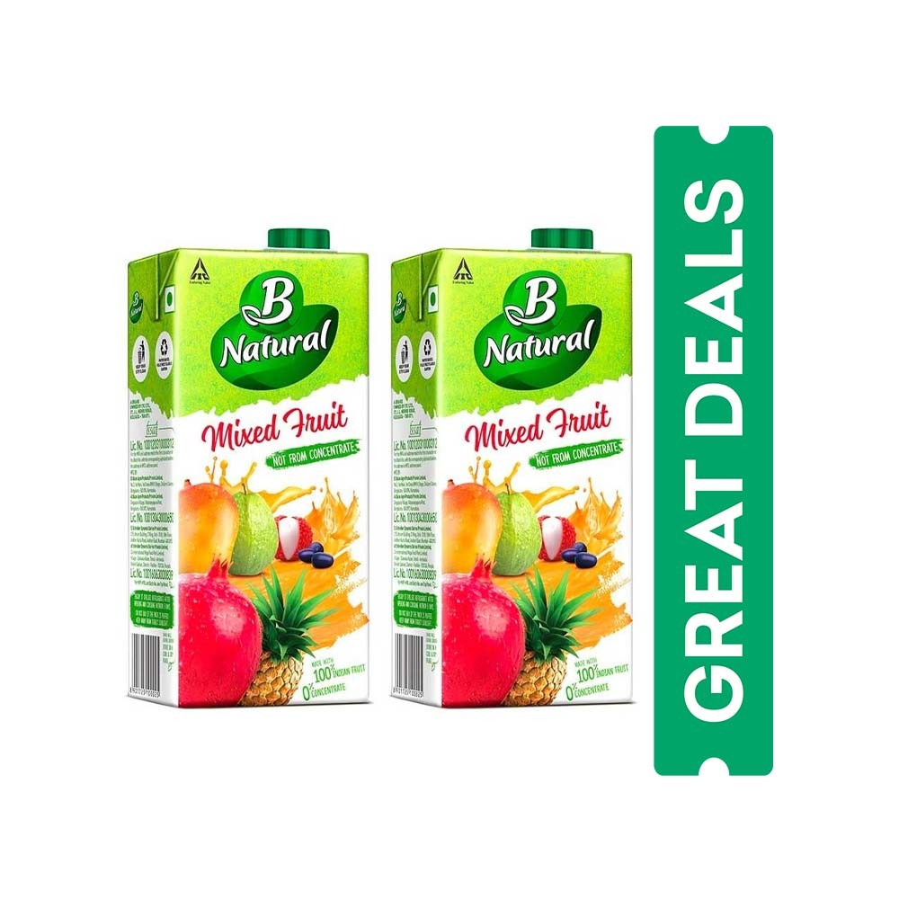 B Natural Mixed Fruit Juice - Pack of 2