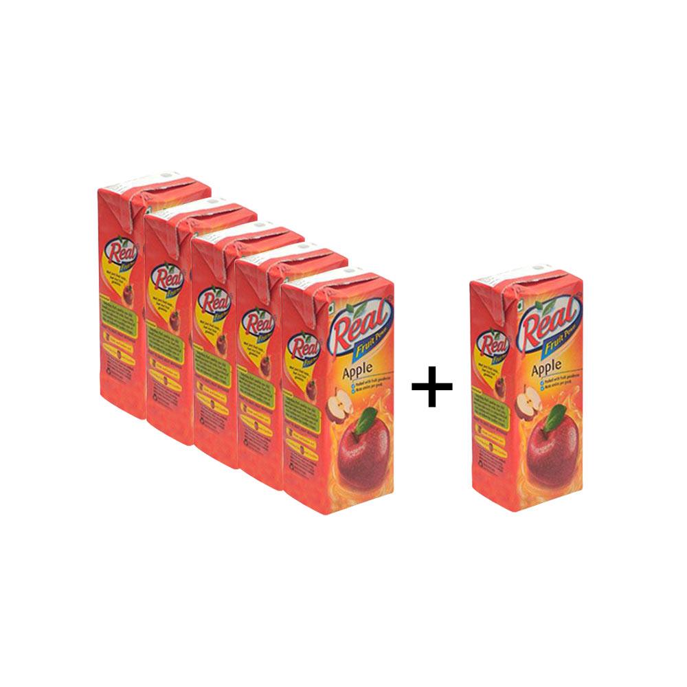 Real Fruit Power Apple Juice - Buy 5 Get 1 Free