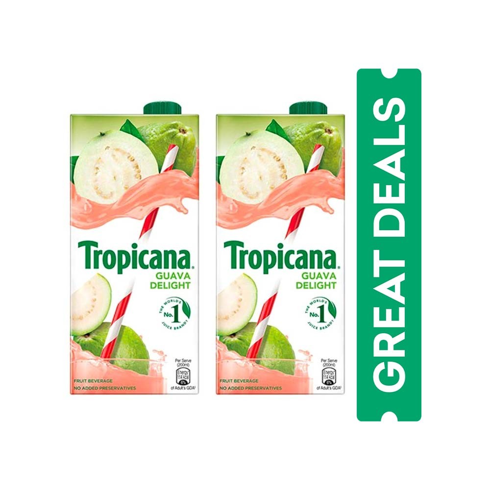 Tropicana Guava Delight Juice - Pack of 2