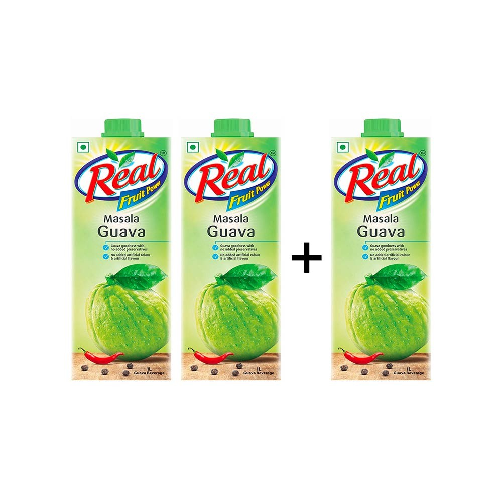 Real Masala Guava Juice - Buy 2 Get 1 Free