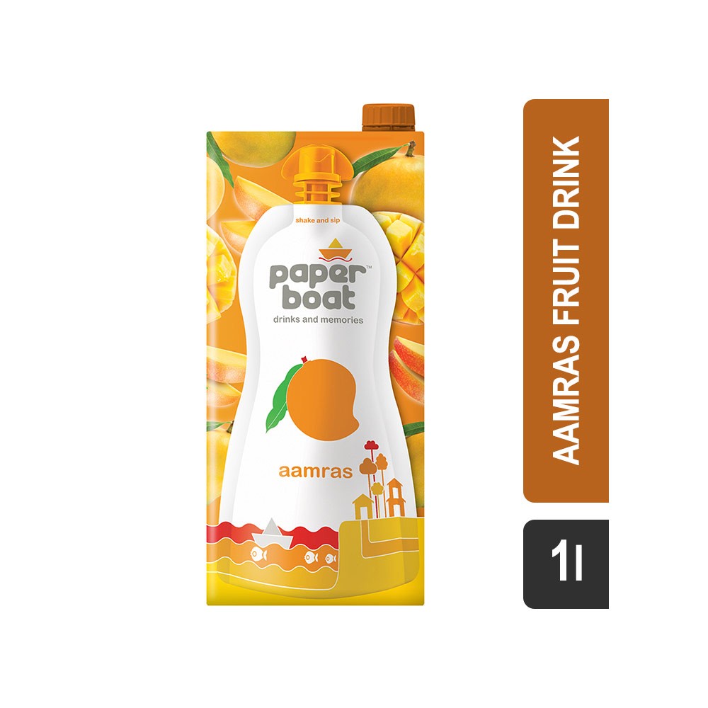 Paper Boat Aamras, Mango Fruit, No Added Preservatives and Colours Juice