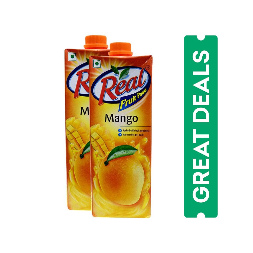 Real Fruit Power Mango Juice - Pack of 2
