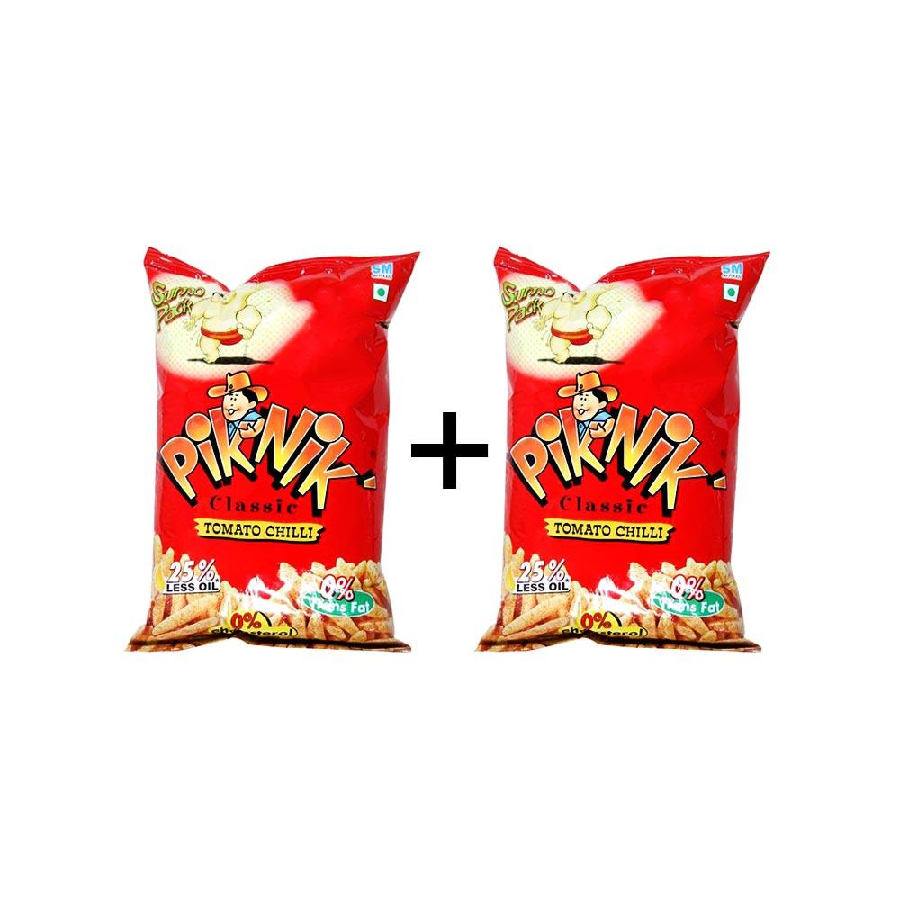 Piknik Classic Tomato Chilli Chips - Buy 1 Get 1 Free