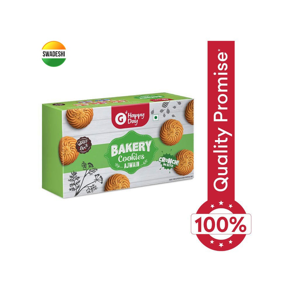 Grocered Happy Day Ajwain Bakery Cookies
