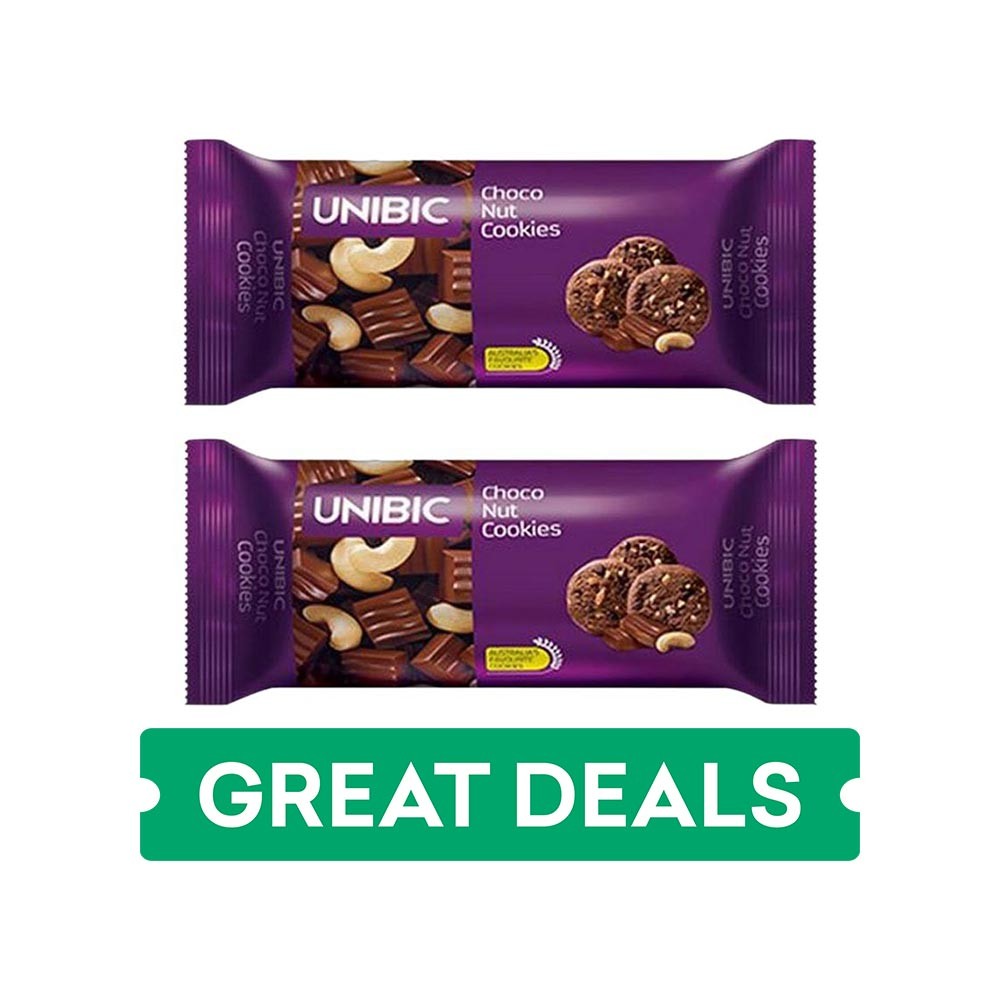 Unibic Choco Nut Cookie - Pack of 2