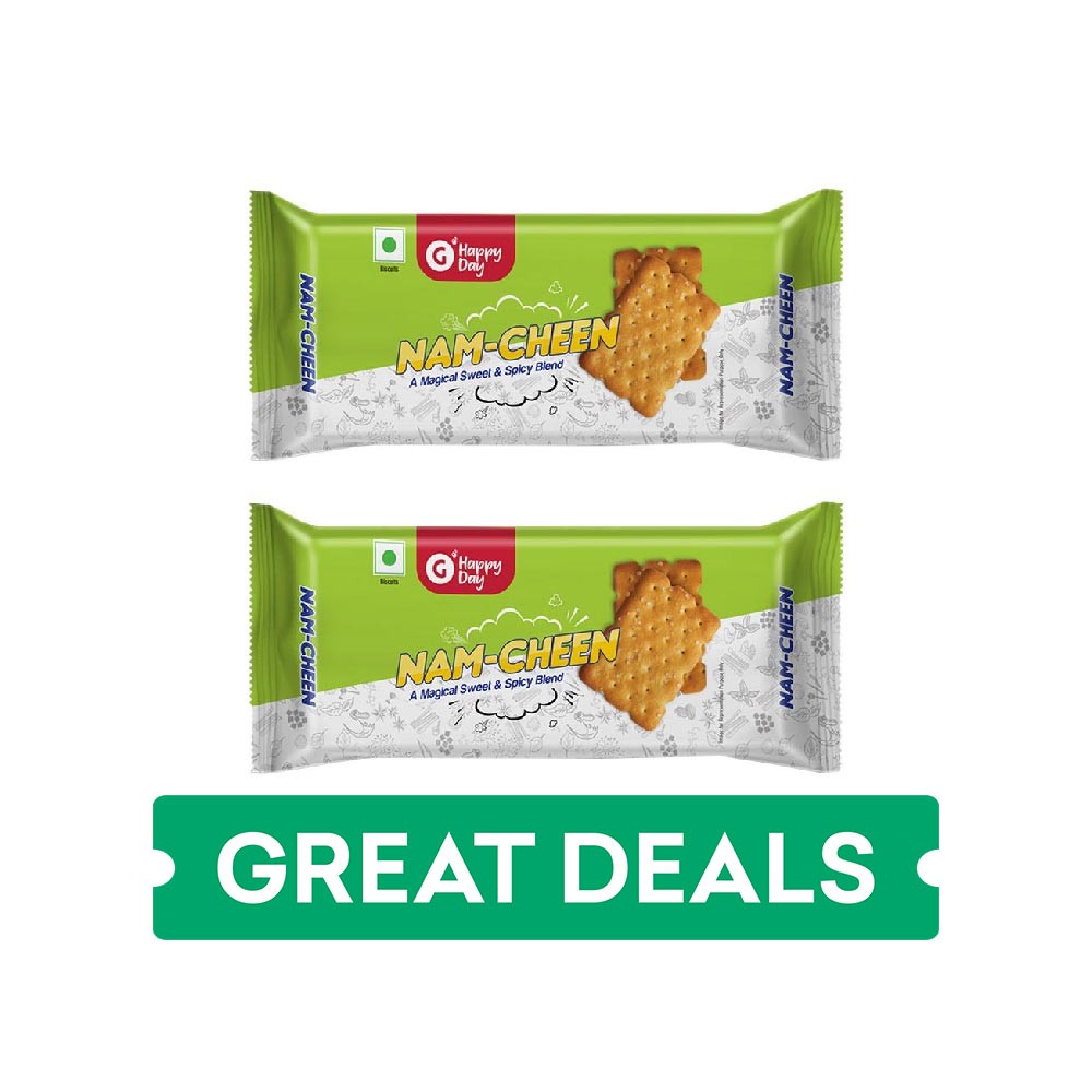 Grocered Happy Day Nam- Cheen Biscuit - Pack of 2