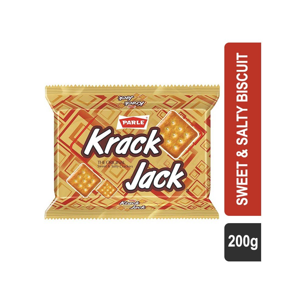Parle Krackjack Sweet & Salty Crackers Biscuit