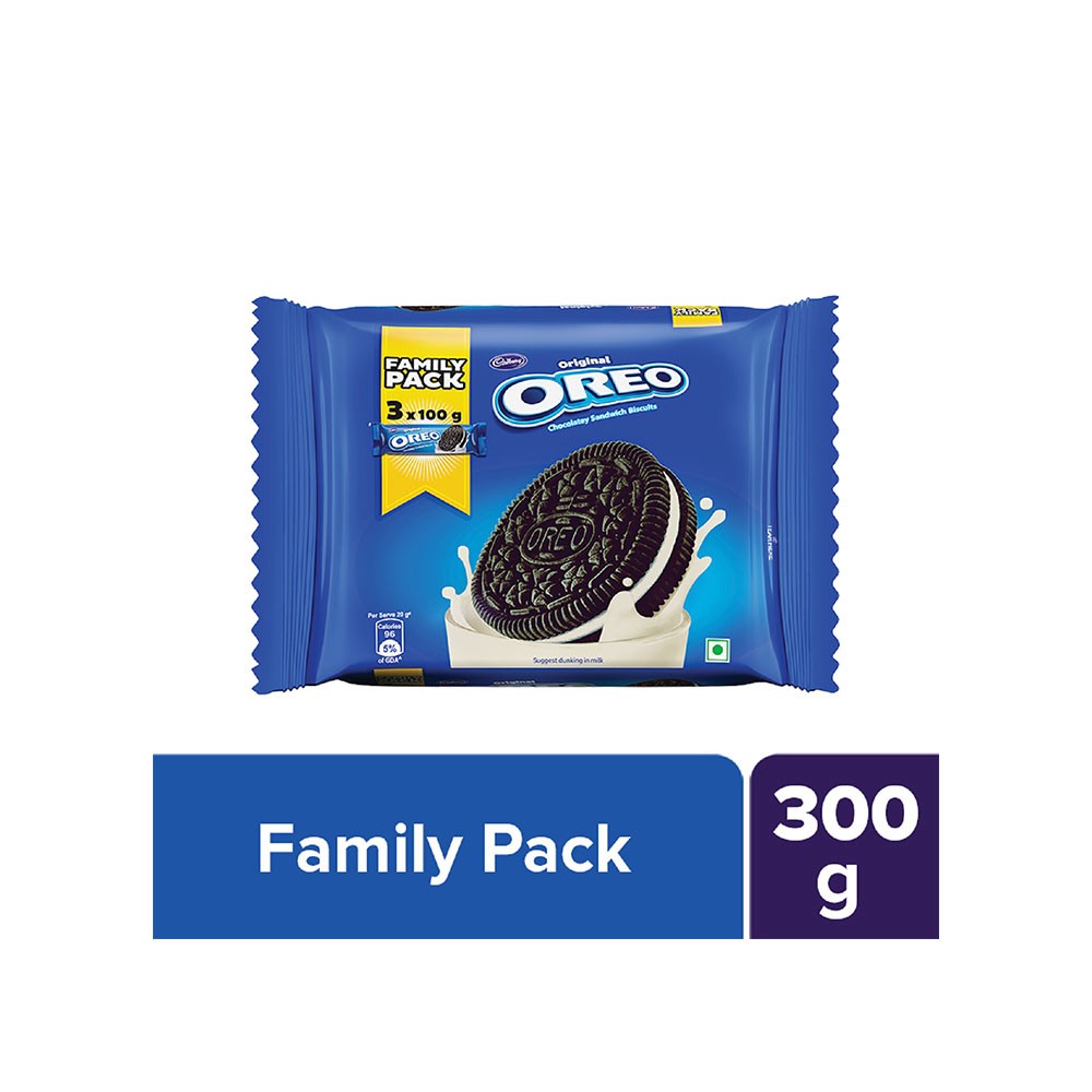 Cadbury Oreo Vanilla Creme Family Pack Biscuit