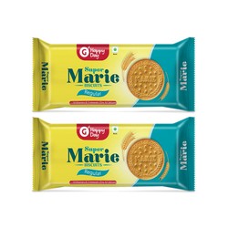 Grocered Happy Day Marie Biscuit - Pack of 2