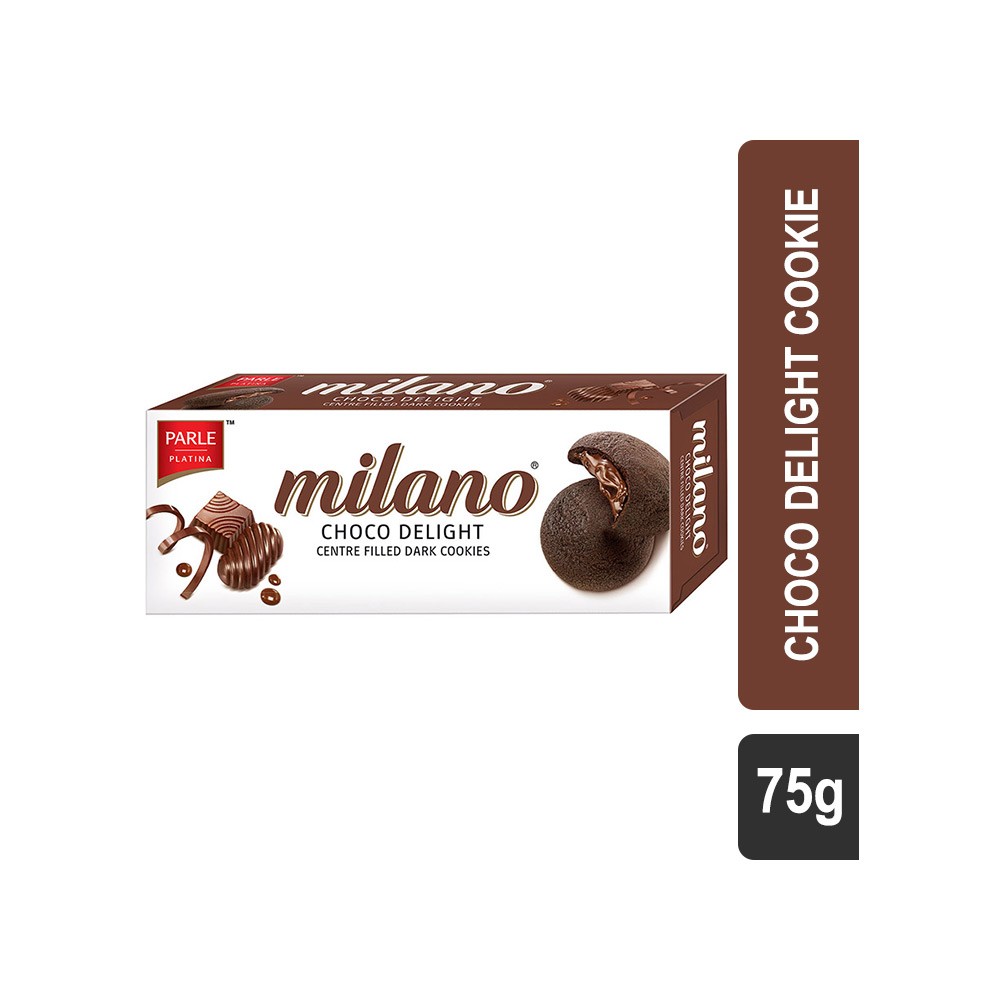 Parle Milano Centre Filled Dark Choco Delight Cookie