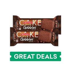 Britannia Gobbles Double Chocolate Cake 8.82oz (250g) - Delightfully  Smooth, Soft and Delicious Cake - Breakfast & Tea Time Snacks - Suitable  for Vegetarians (Pack of 6) - Walmart.com