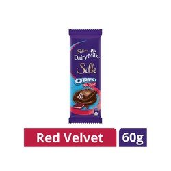 Cadbury Dairy Milk Silk Oreo Red Velvet Chocolate - 60 g