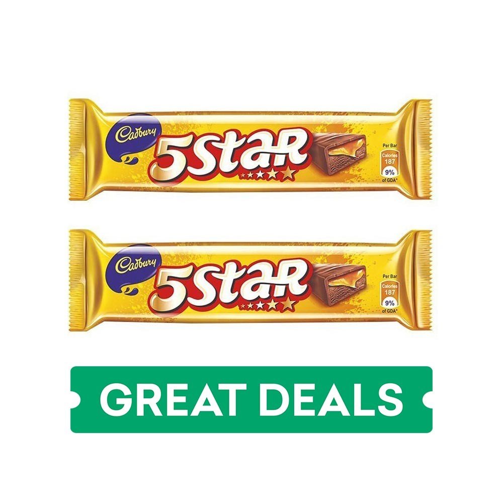 Cadbury 5 Star Chocolate - Pack of 2