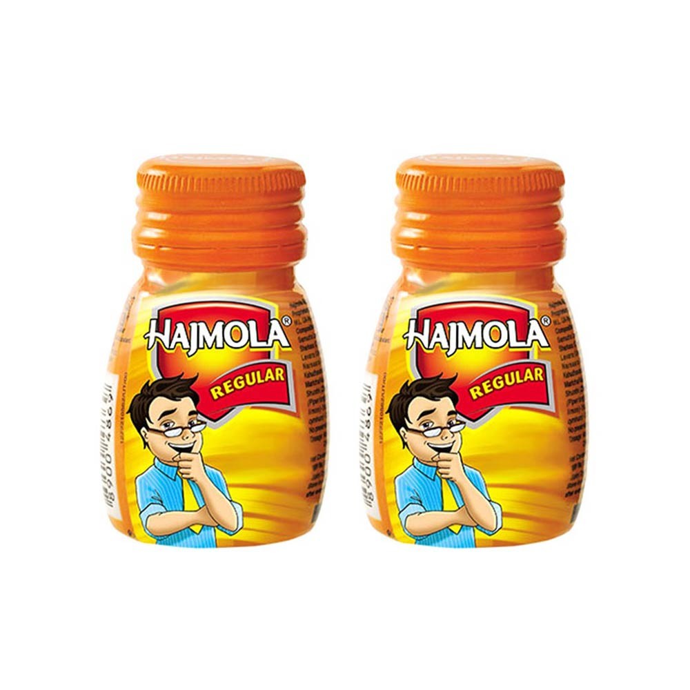 Dabur Hajmola Regular Tablets (Bottle) - Pack of 2