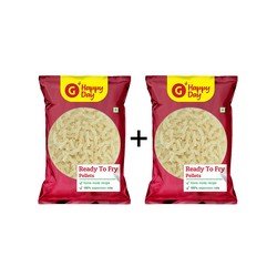 Grocered Happy Day Fasting Potato Spiral Pellets Fryums - Buy 1 Get 1 free