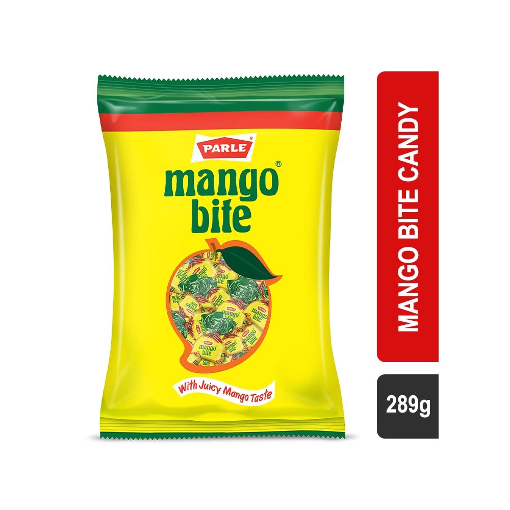 Parle Mango Bite - with Juicy Mango Taste Candy (Pouch)
