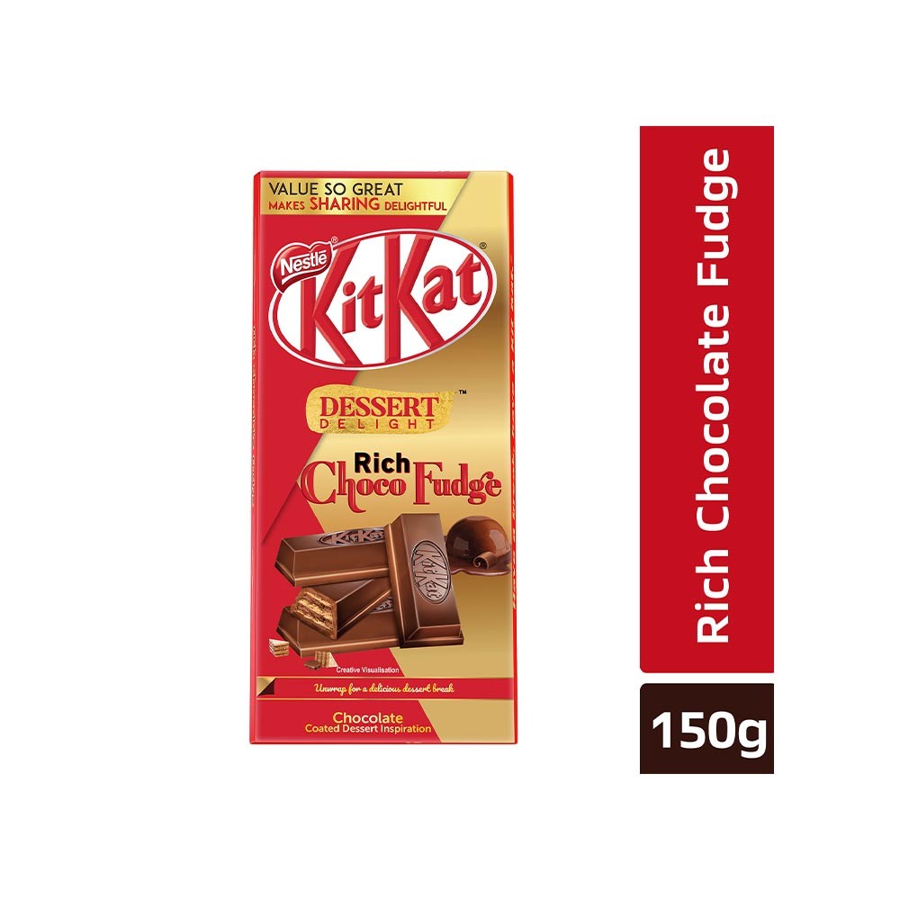 KitKat Dessert Delight Rich Chocolate Fudge Chocolate