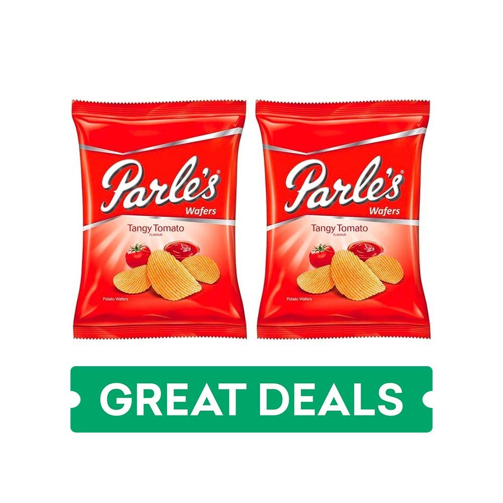 Parle Tangy Tomato Potato Tangy Tomato Potato Wafers - Pack of 2