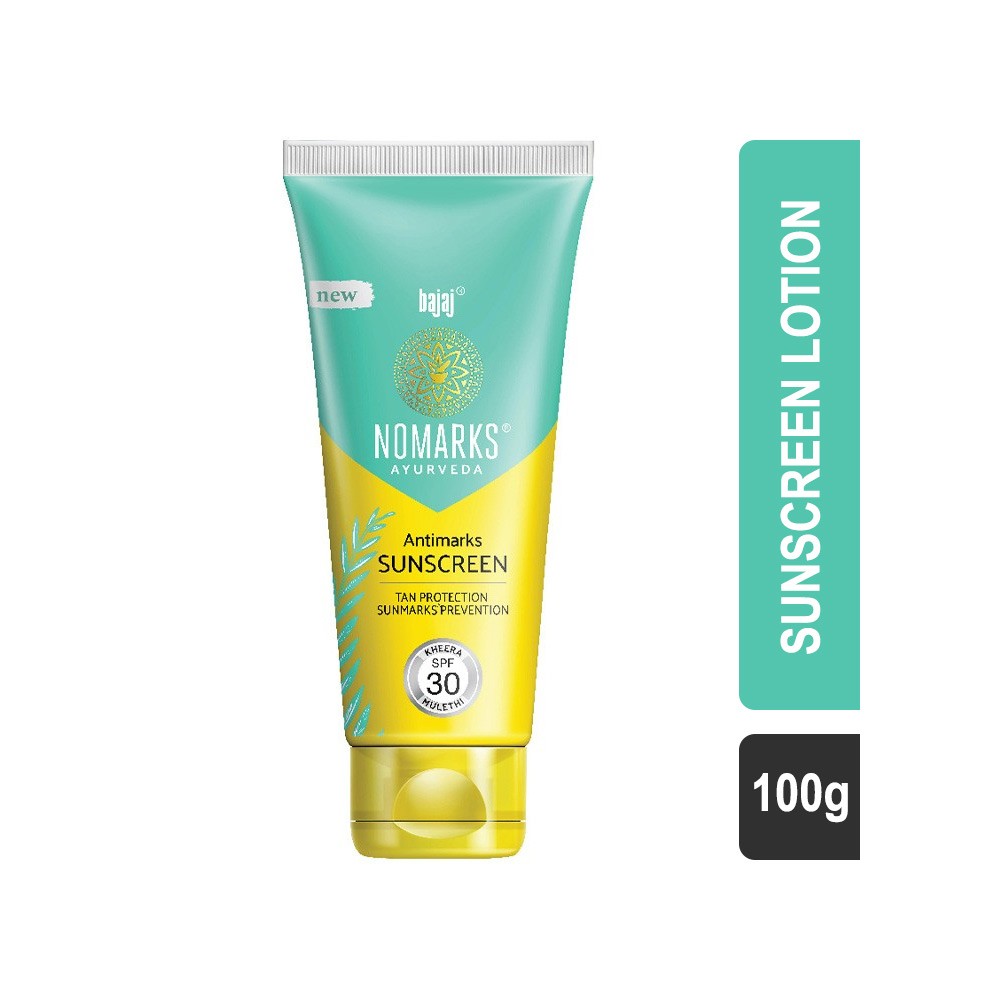 Bajaj Nomarks Ayurveda Antimarks SPF 30 Sunscreen Lotion