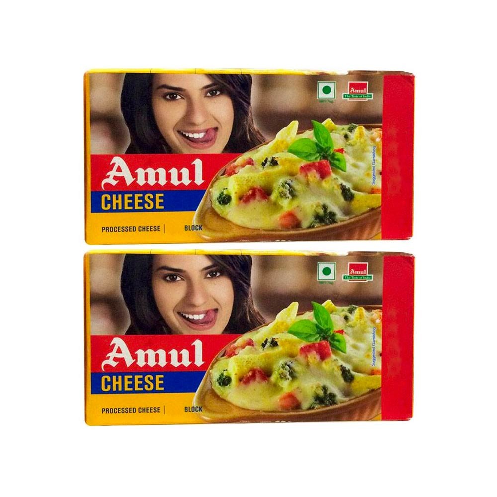 Amul Cheese Block - Pack of 2