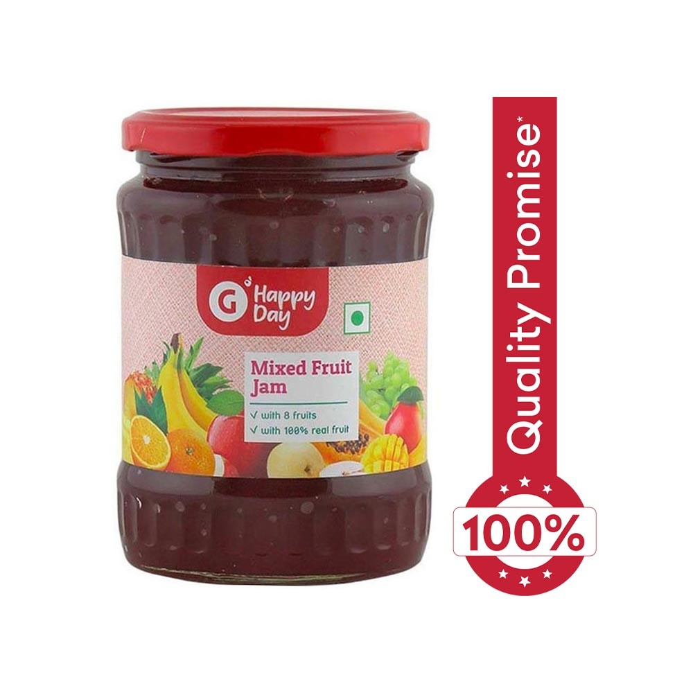 Grocered Happy Day Mixed Fruit Jam (Jar)