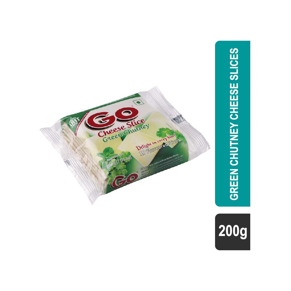 Go Green Chutney Cheese Slices