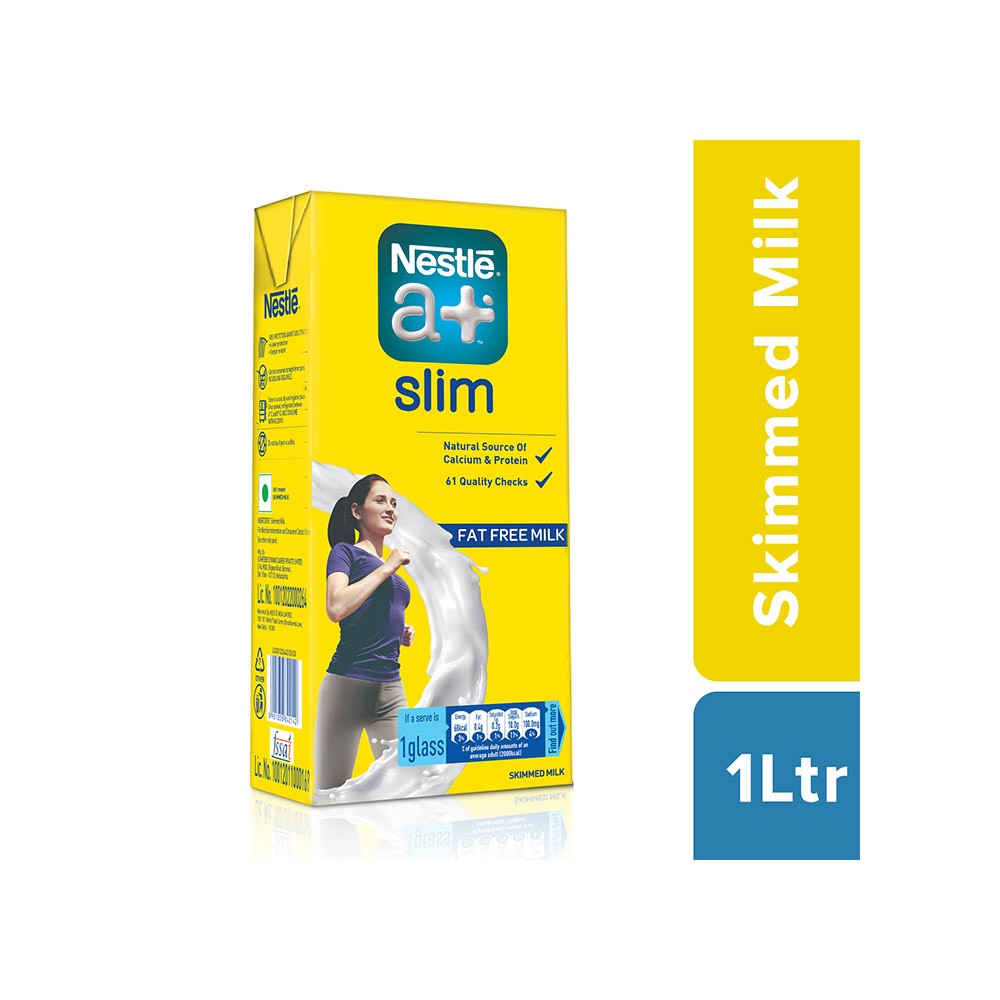 Nestle a+ Slim Skimmed Milk (Tetra Pak)