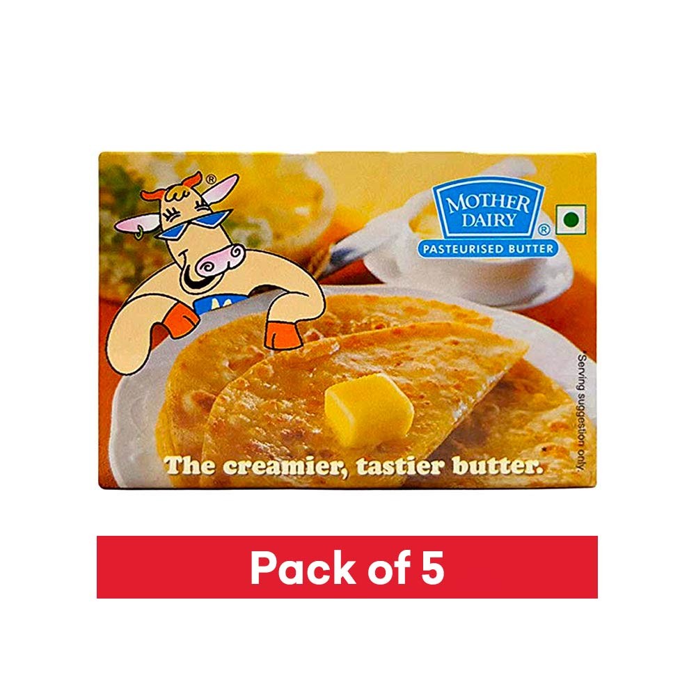 Mother Dairy Butter - Pack of 5