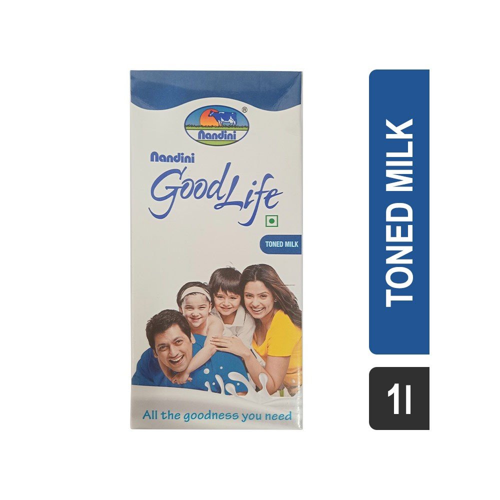 Nandini Good Life Toned Milk (Tetra Pak)