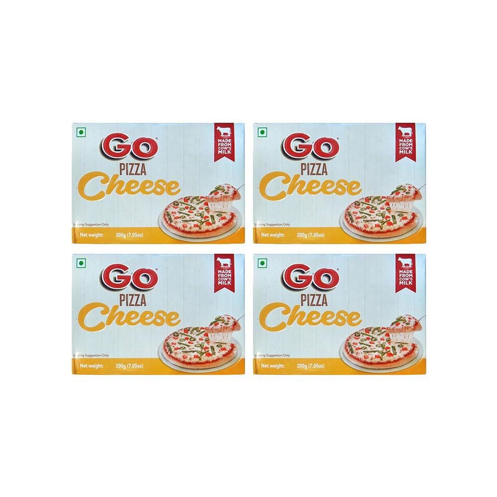 Go Pizza Cheese Block - Pack of 4