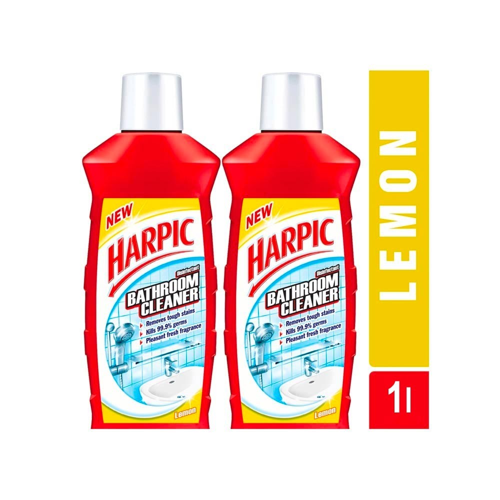 Harpic Lemon Bathroom Cleaner - Pack of 2
